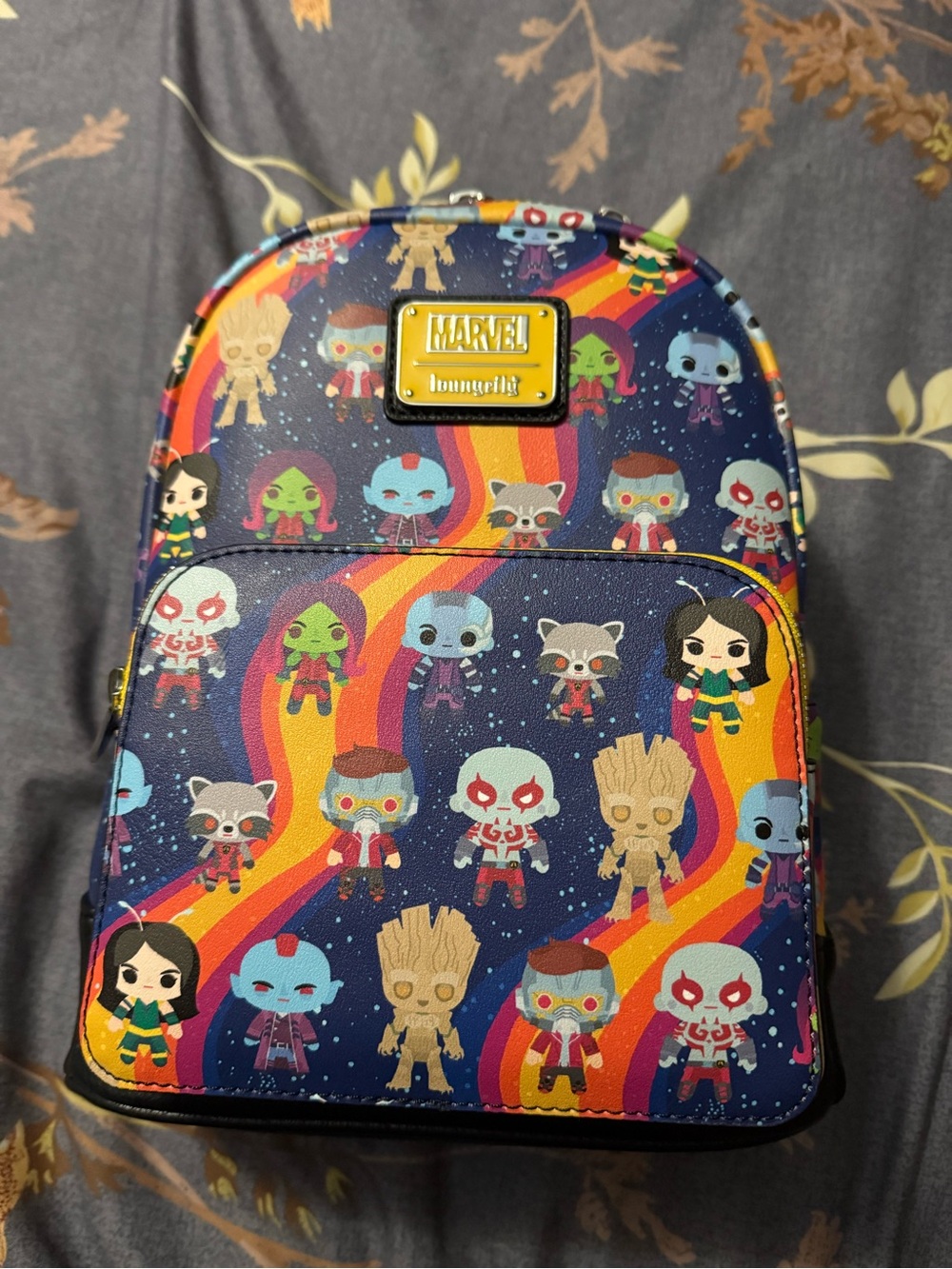 MARVEL Loungefly Guardians of the Galaxy Mini Backpack - Multicolor
